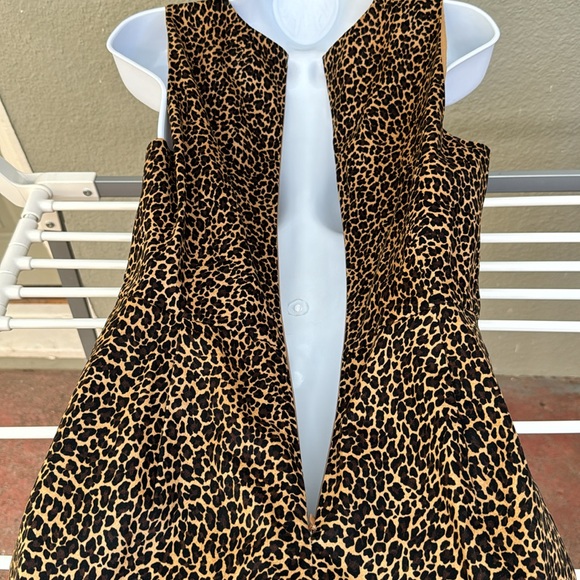 J. Crew Leopard print sheath dress 4 - Picture 5 of 8